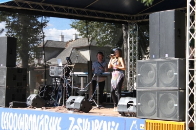 Koncert Kristíny na nádvorí ZŠ [14.09.2011]