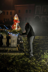 Rozsvietenie 1. adventnej sviece na Mestskom adventnom venci [01.12.2024]