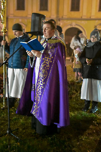 Rozsvietenie 1. adventnej sviece na Mestskom adventnom venci [01.12.2024]