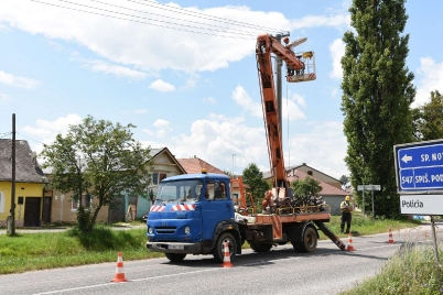 Rekonštrukcia chodníka a elektrického vedenia na ulici Vajanského a Partizánskej [16.09.2020]