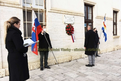 77. výročie oslobodenia mesta Spišské Vlachy [25.01.2022]
