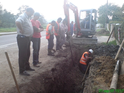 Kanalizácia na Jarnej ulici [23.08.2007]