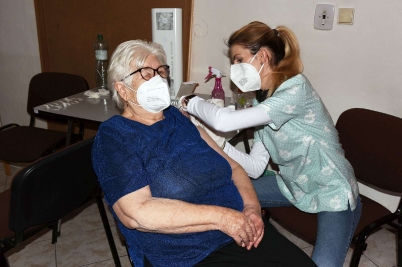 Mobilné očkovacie miesto Covid 19 - galéria MsÚ Spišské Vlachy [31.05.2021]