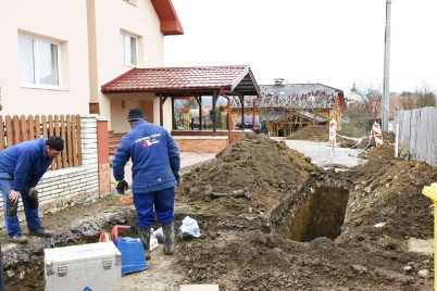 Nová výstavba vodovodného radu (Ulica Slobody) [27.04.2021]