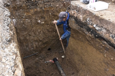 Nová výstavba vodovodného radu (Ulica Slobody) [27.04.2021]
