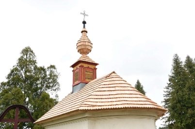 Výmena krytiny na kaplnke Panny Márie Ružencovej - cintorín [13.05.2021]
