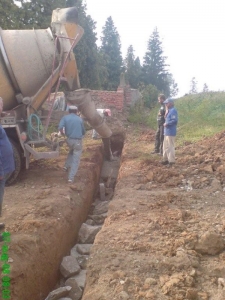 Začatie prác na rozširovaní cintorína [11.07.2008]