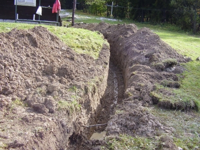 Zasnežovací systém pri malom vleku Zahuru [19.12.2009]